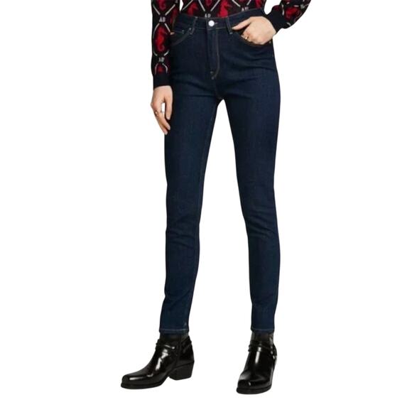 Scotch & Soda Haut Skinny Raw Hem High-Rise Jeans Size 30/32 - Picture 1 of 16